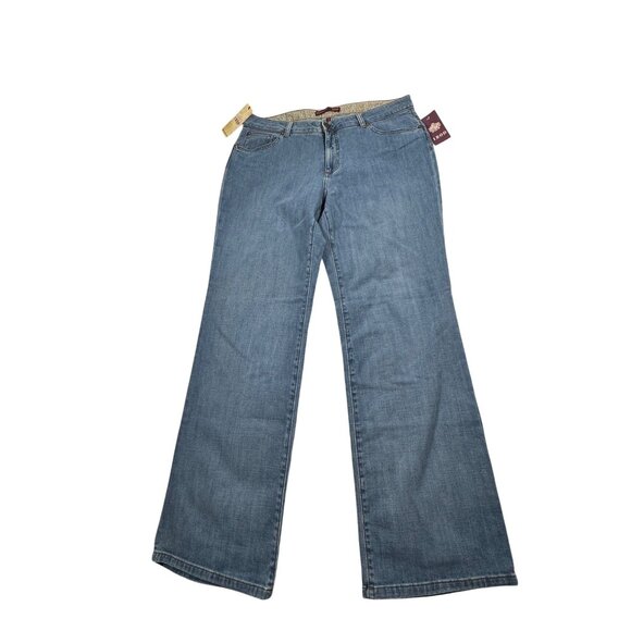 Izod Womens Jeans Size 16 Light Blue Denim Bootcut classic fit - Picture 8 of 16